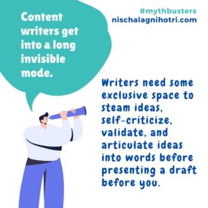 First draft from a Content Writer? How should it look?